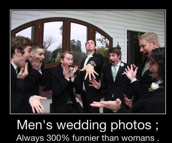 Funny Memes - mens wedding photos