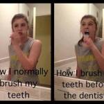 Funny Memes - how i brush my teeth