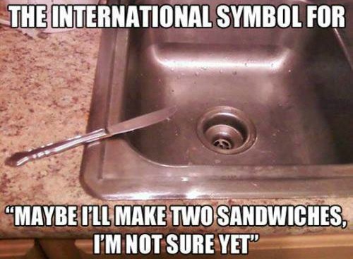 Funny Memes - the international symbol for