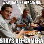 Funny Memes - what happens off camera