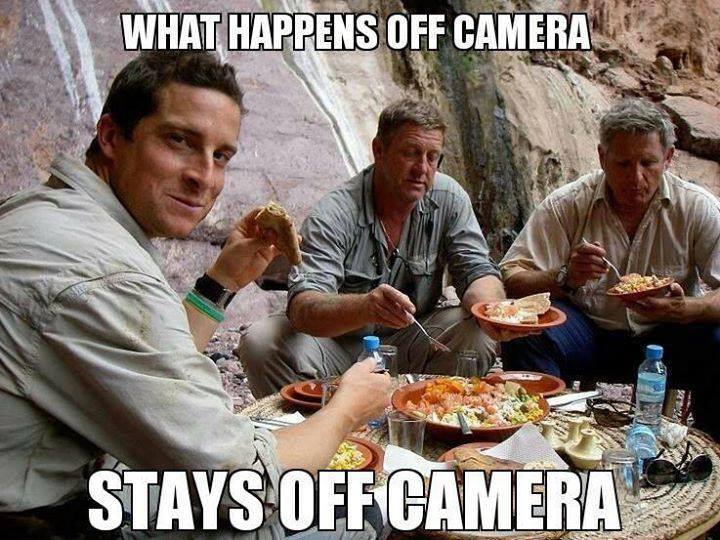 Funny Memes - what happens off camera