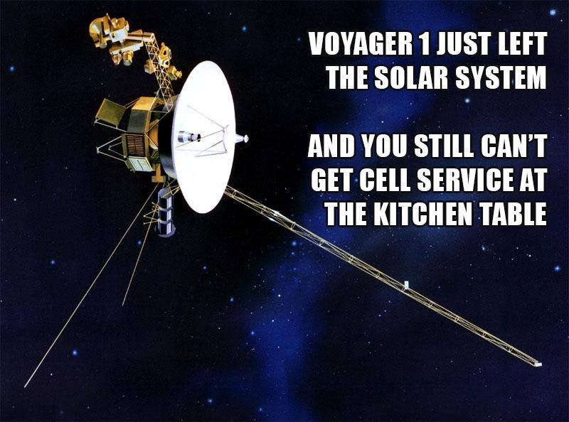 Funny Space Memes - voyager 1