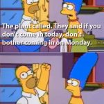 Simpsons Memes - the plant called