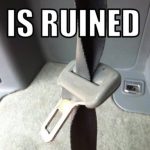 the car is ruined