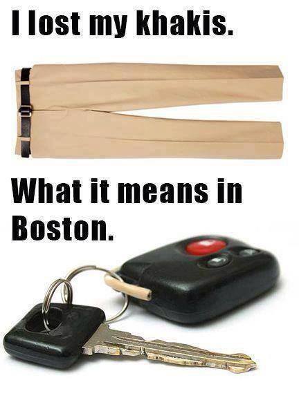 Funny Memes - khakis in boston