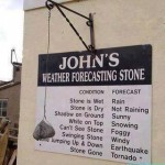 Funny Memes - weather stone