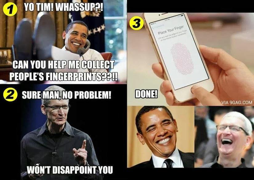 The iPhone fingerprint scanner - boon or bane? | Funny Memes