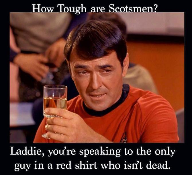 how tough are scotsmen