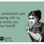 Funny Ecards: auto correct