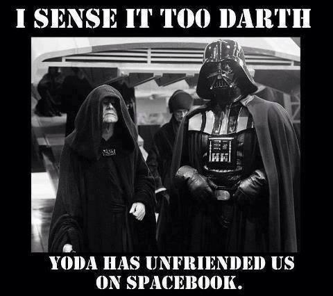 Funny Memes - i sense it too darth