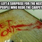 Funny Memes - left a surprise