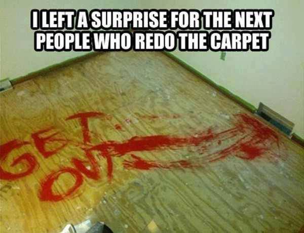 Funny Memes - left a surprise