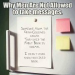 Funny Memes - men taking messages