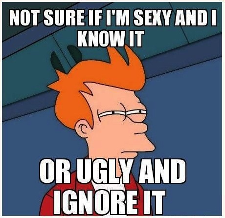 Funny Memes - or ugly and ignore it