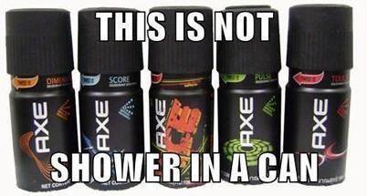 Funny Memes - shower in a can