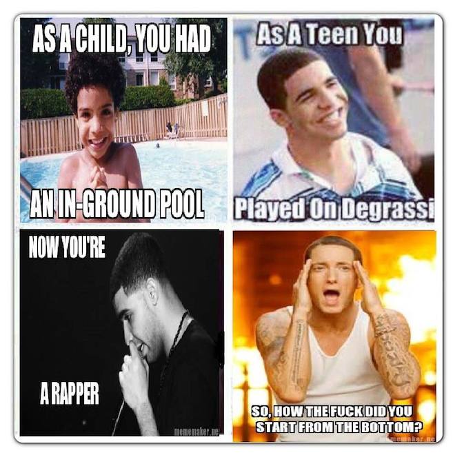 Funny Memes - started from the bottom 2