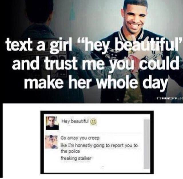 Funny Memes - text a girl