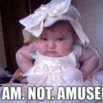 Funny Baby Memes - not amused