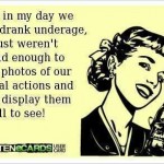 Funny Ecards: back in my day