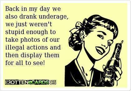 Funny Ecards: back in my day