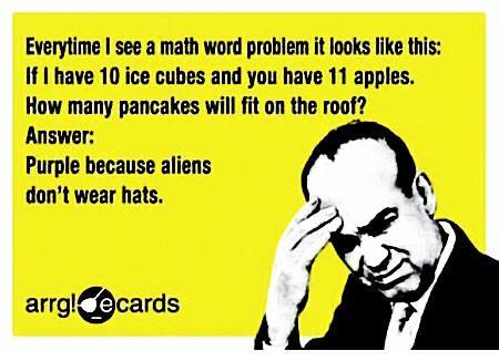 Funny Memes - Ecards - math word problems