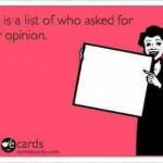 Funny Memes - Ecards - no one asked