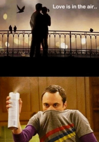Funny Memes - love is in the air