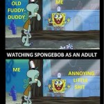 Funny Memes - spongebob as a kid