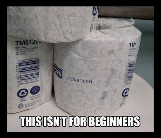 Funny Memes: advanced toilet paper