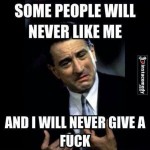 Funny Memes -i will never give a fuck