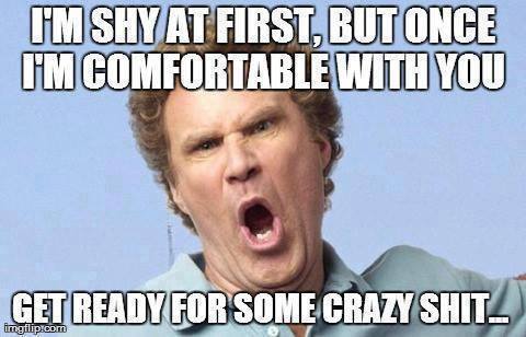 Funny Memes -im shy at first