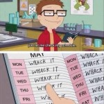 Funny Memes: check my schedule