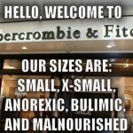 welcome to abercrombie and fitch