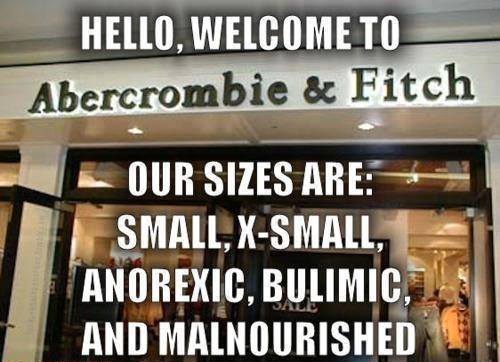 welcome to abercrombie and fitch