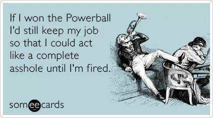 Funny Ecards - if i won the powerball