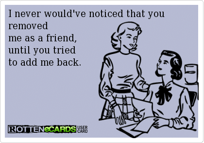 Funny Ecards: add me back