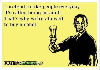 Funny Ecards: being an adult