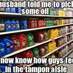 Funny Memes - tampon aisle