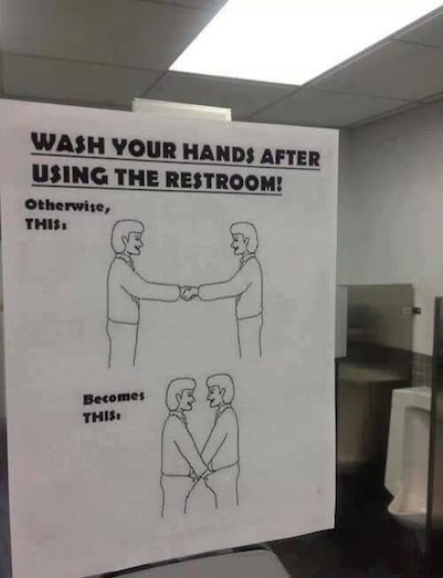Funny Memes - wash your hands