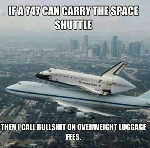Funny Memes - luggage fees