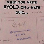 Funny Memes - yolo math quiz
