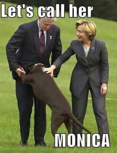 Political Memes: call her monica