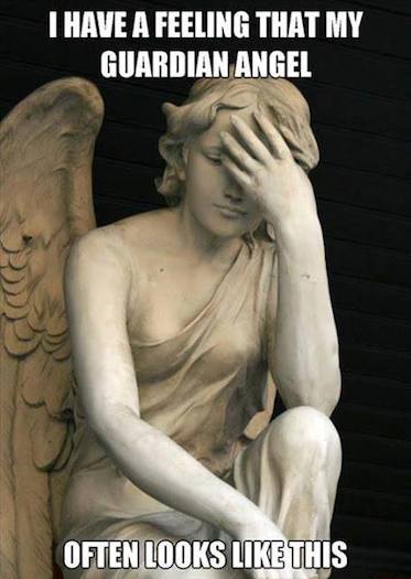 Funny Memes - guardian angel