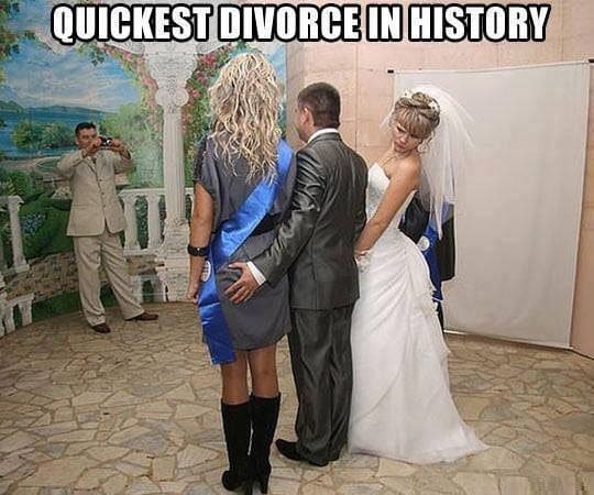 Funny Memes - speedy divorce