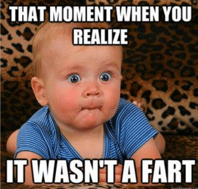 Baby Memes Oops Not A Fart Funny Memes