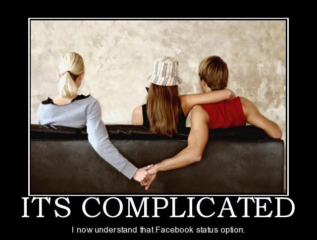 Funny Memes - Facebook Status Its Complicated