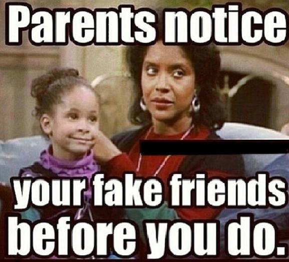 Funny Memes - fake friends