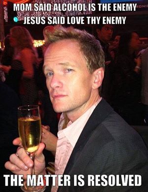 Funny Memes - love thy enemy