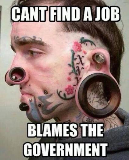 Funny Memes: blames the government